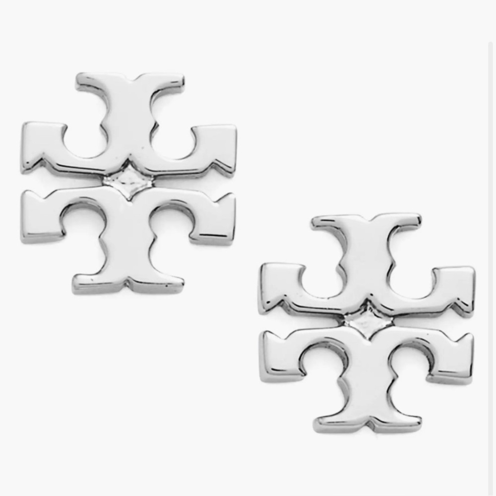 Icon Stud Earrings (Silver)
Tory Burch